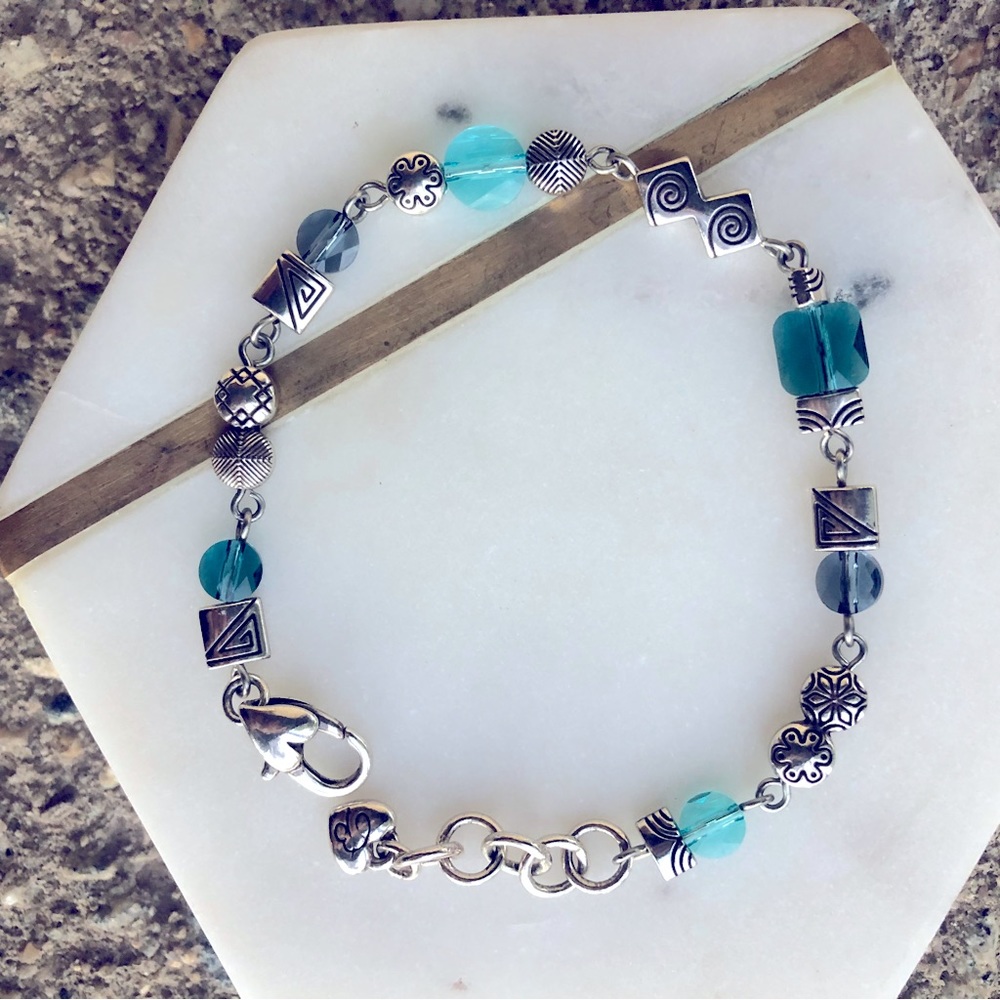 Brighton Blue Gem Bracelet